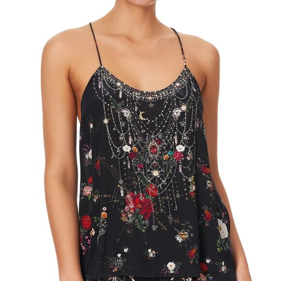 BNWT Camilla T Back Shoestring Top - To The Gypsy - Small - Picture 1 of 14